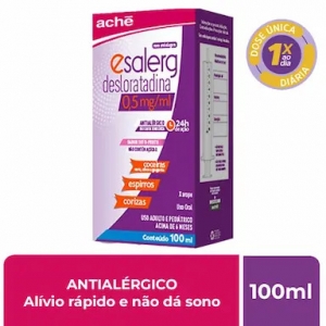 ESALERG 0,5MG XPE 100ML (GERAL)