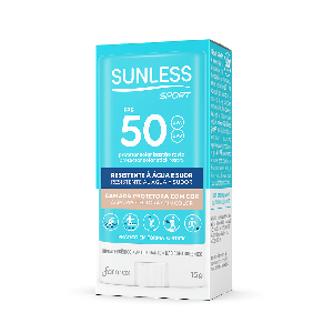 PROTET SOLAR SUNLESS SPORT BASTAO FPS50 15G - A011074