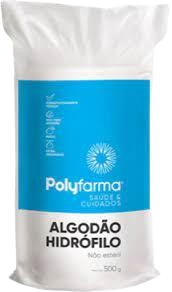 ALGODAO DISCO POLYFARMA C/ 50 UN