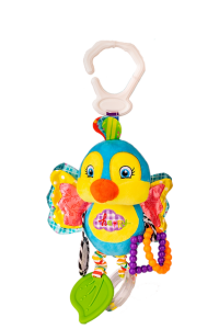 CHOCALHO E MORDEDOR PATO-PASSEAR BABY