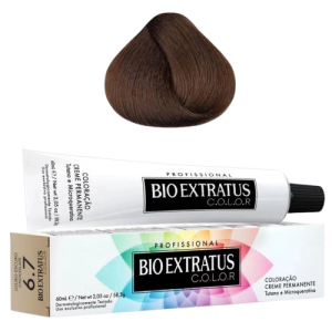 BIO EXTRATUS COLOR CREME PERMANENTE 6.7 LOURO ESC CHOCOL - A010280