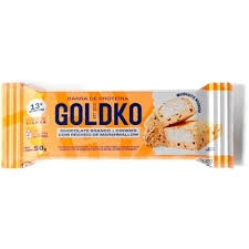 GOLD KO BARRA PROT. CHOC BRANCO COOKIES 50G - A012420