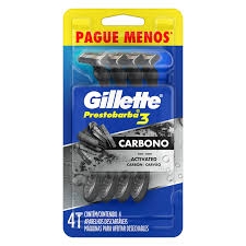 GILLETTE AP.PREST.3 MASC. CARBONOL4P3 - A013253