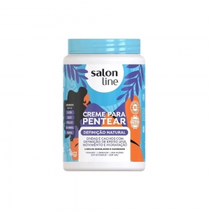 SALON LINE CREME PARA PENTEAR SLN DEFINICAO NATURAL CR-PE PT X 1000GR