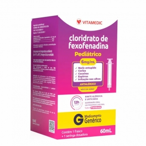 FEXOFENADINA 6MG/ML 60ML PEDIATRICO