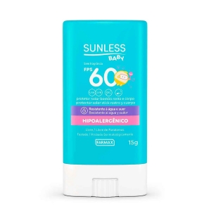 SUNLESS FMX BABY PROTETOR SOLAR FPS 60 BAS BAS X 15GR