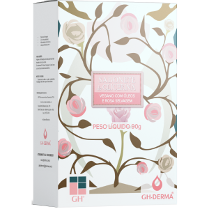 SABONETE GH DERMA GLIC ROSA SELVAGEM 90GR - A012135