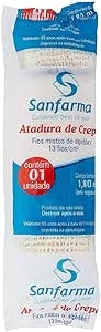 Atadura de Crepe Sanfarma 12cm x 1,80m 12 unidades