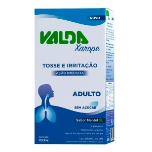 XAROPE VALDA S/ACUCAR ADULTO 100ML