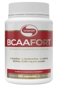 BCAA FORT 950MG C/120CAPS VITAFOR (LIB)