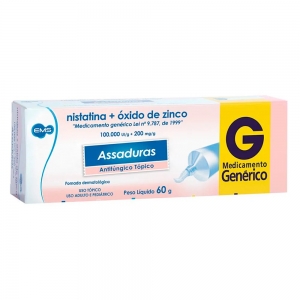 NISTATINA+ OXIDO DE ZINCO 60GR
