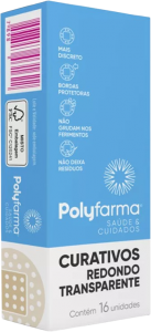 CURATIVO TRANSPARENTE REDONDO C/16 - A012730