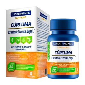 CAT NUTRICAO CURCUMA 130MG 30CAPS-CATARINENSE