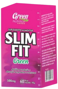 SLIM FIT GREEN 500MG 60CAPS GREEN NUTRITION - A009568