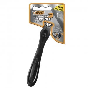 BIC AP BARB CONFORT 3 ADVANCED BLACK C/1