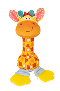 CHOCALHO E MORDEDOR GIRAFA-PASSEAR BABY