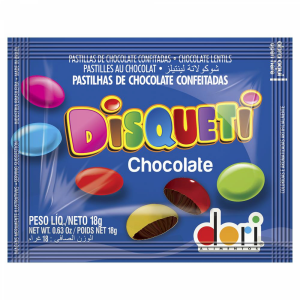 DISQUETI CHOC AO LEITE 18GR - A004986