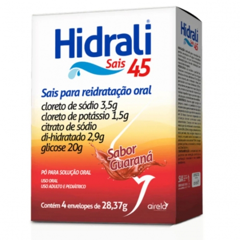 HIDRALI 45 AIE SAIS PO.SL SCH X 4 X 28,98GR SB GUARANA