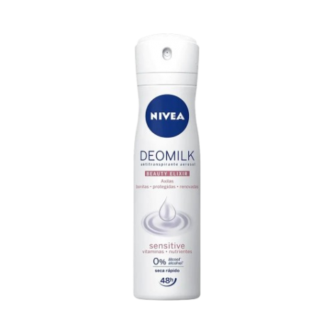 NIVEA DES AERO FEM MILK SENSIT 150ML - A004647