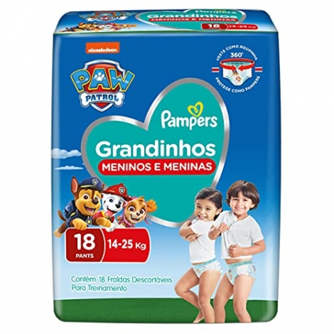 PAMPERS FR PANTS GRANDINHOXXG C/18 - A009386