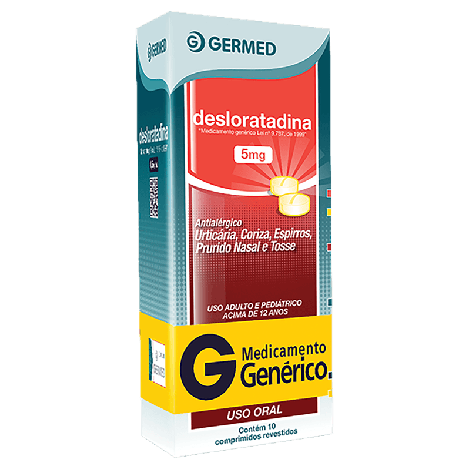 DESLORATADINA 5MG C/10