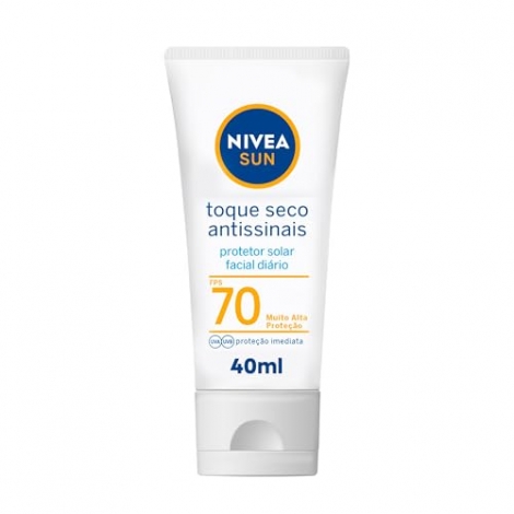NIVEA PROT SOLAR FACIAL ANTISSINAIS FPS 70 - 40ML - A010922