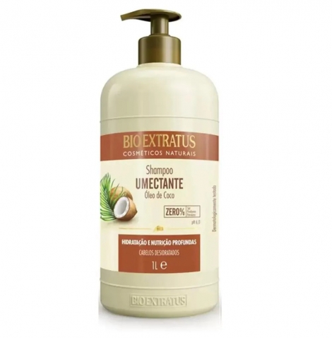 BIO EXTRATUS CONDICIONADOR UMECTANTE OLEO DE COCO 1 L x 1