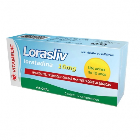 LORASLIV 10MG C/12