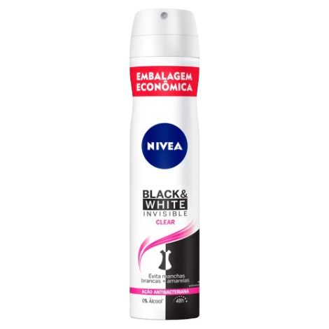 NIVEA DES AERO INV BL&WH CLEAR 200ML - A010236