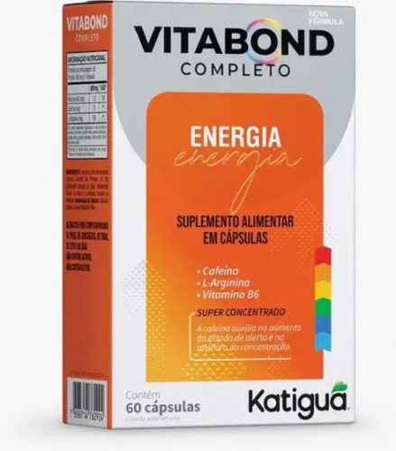VITABOND COMPLETO ENERGIA 60CAPS KATIGUA