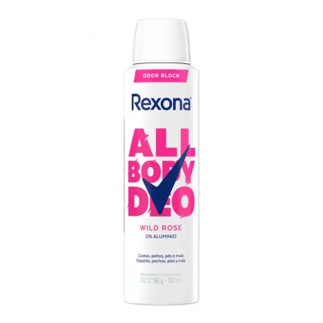 REXONA DES AERO  ALL BODY DEO WILD ROSE 150ML