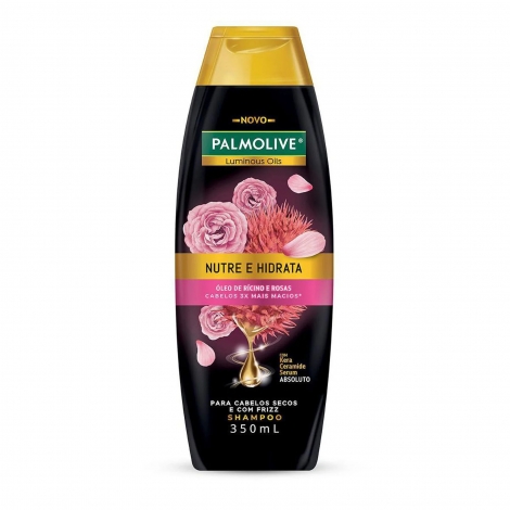 PALMOLIVE SHAMP LUMINOUS NUTRE E HIDRATA 350ML