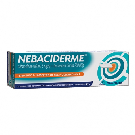 NEBACIDERME 5MG/250UI 15G (GERAL)