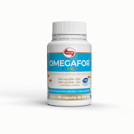 OMEGAFOR FAMILY 500MG C/60 VITAFOR (LIB)