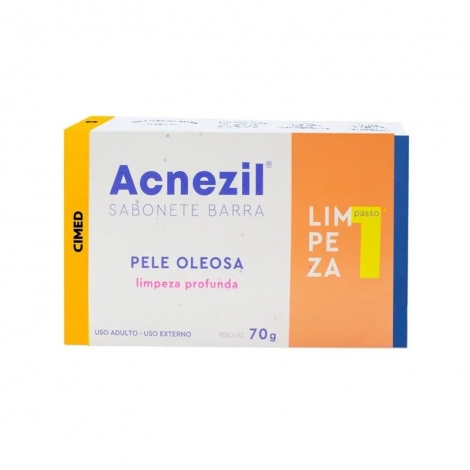 ACNEZIL PELE OLEOSA SAB BARRA 70G