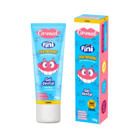 CARMED GEL DENTAL C/FLUOR FINI DENTADURA 70G - A013097