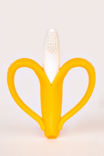 MASSAGEADOR DE GENGIVA +4M BANANA - PASSEAR BABY