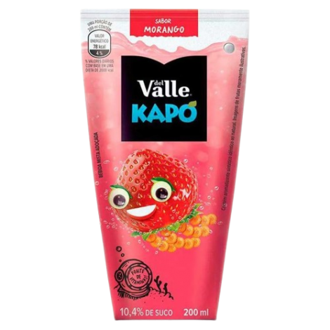 SUCO DEL VALLE KAPO MORANGO 200ML