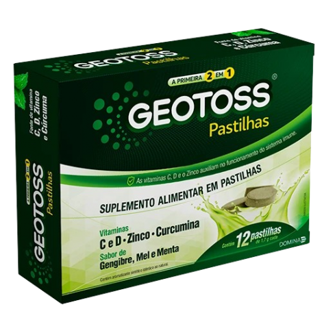 GEOTOSS PASTILHA C/12 - A010722