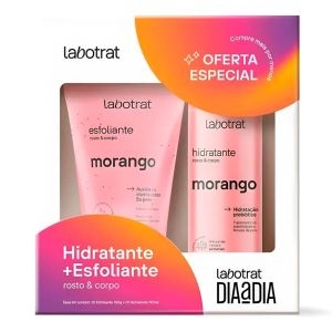 LABOTRAT KIT HIDRATANTE 190ML+ESF 150G MORANGO - A012034