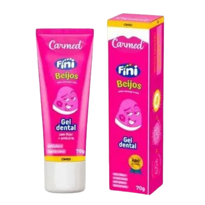 CARMED GEL DENTAL C/FLUOR FINI BEIJOS 70G - A013096