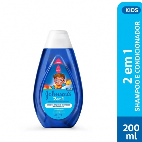 JOHNSONS SH BABY 2 EM 1 200ML