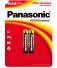 PANASONIC PILHA ALCALINA POWER AAA PEQUENA LR03-2BT x 2